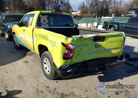 2022 Nissan Frontier King Cab S 4X2 z USA, uszkodzony, nr VIN 1N6ED1CL7NN657536